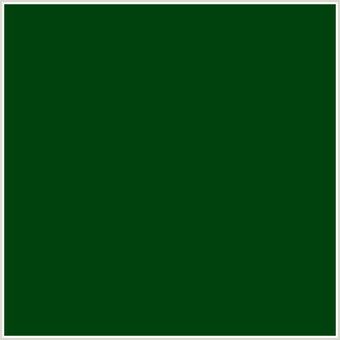 00420E Hex Color Image (CRUSOE, GREEN)