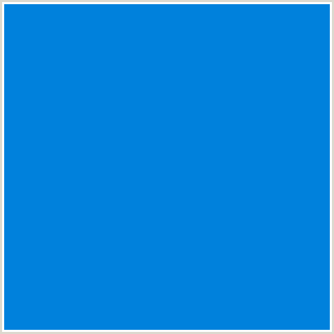 0081DC Hex Color Image (BLUE, LOCHMARA)