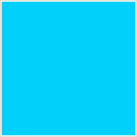 00D0FA Hex Color Image (BRIGHT TURQUOISE, LIGHT BLUE)