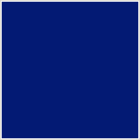 031A74 Hex Color Image (BLUE, CATALINA BLUE, MIDNIGHT BLUE)