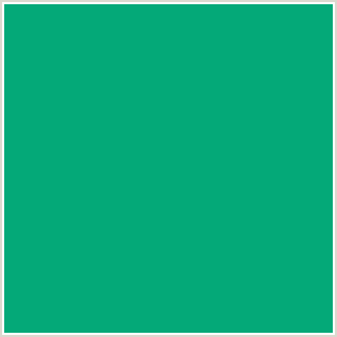 04A978 Hex Color Image (BLUE GREEN, GREEN HAZE)