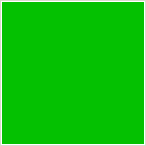 04C101 Hex Color Image (GREEN)