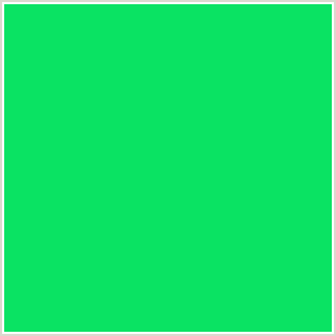 0AE363 Hex Color Image ()