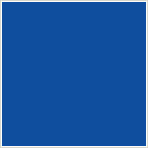 0F4E9F Hex Color Image (BLUE, TORY BLUE)