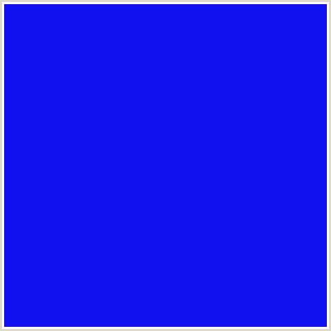 1111F0 Hex Color Image (BLUE)