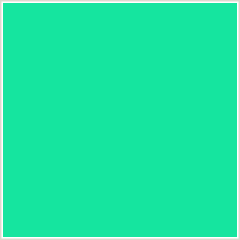 15E59F Hex Color Image (BLUE GREEN, JAVA)