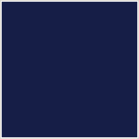 161E47 Hex Color Image (BLUE, BUNTING, MIDNIGHT BLUE)