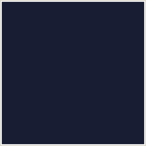 191D34 Hex Color Image (BLUE, MIDNIGHT BLUE, MIRAGE)