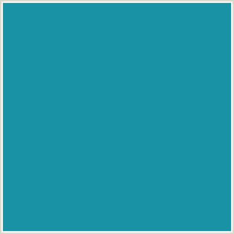 1A93A6 Hex Color Image (EASTERN BLUE, LIGHT BLUE)