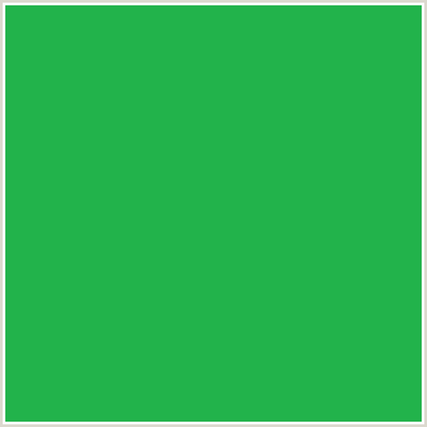 22B34B Hex Color Image (GREEN, MOUNTAIN MEADOW)