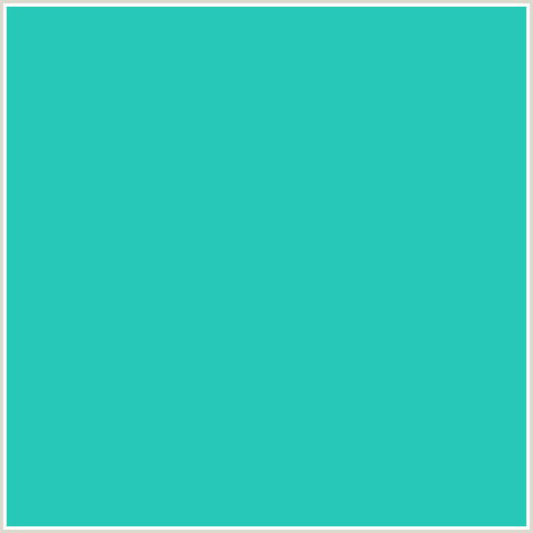 27C8B8 Hex Color Image ()