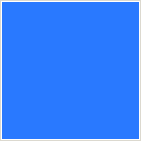 2979FF Hex Color Image (BLUE, DODGER BLUE)