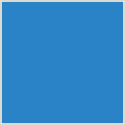 2A82C7 Hex Color Image (BLUE, MARINER)