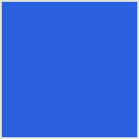 2B60DF Hex Color Image (BLUE, ROYAL BLUE)