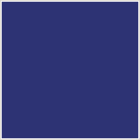 2D3374 Hex Color Image (ASTRONAUT, BLUE, MIDNIGHT BLUE)