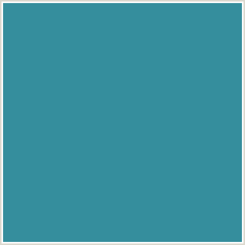 358E9D Hex Color Image (ASTRAL, LIGHT BLUE)