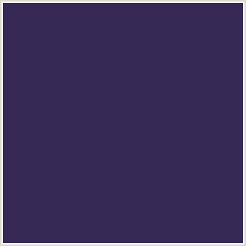 372955 Hex Color Image (BLUE VIOLET, BOSSANOVA)