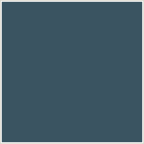 3A5461 Hex Color Image (BLUE, FIORD)