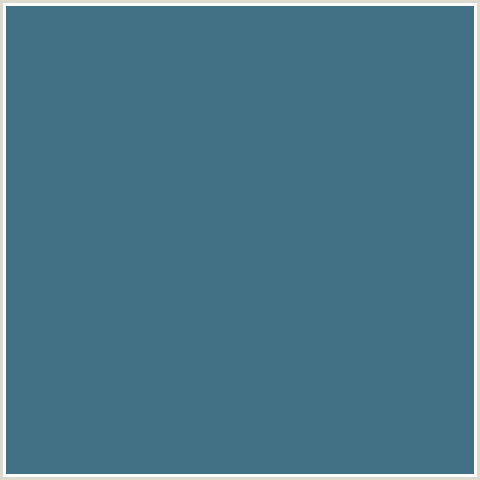 417085 Hex Color Image (BISMARK, LIGHT BLUE, TEAL)