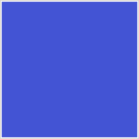 4354D4 Hex Color Image (BLUE, ROYAL BLUE)