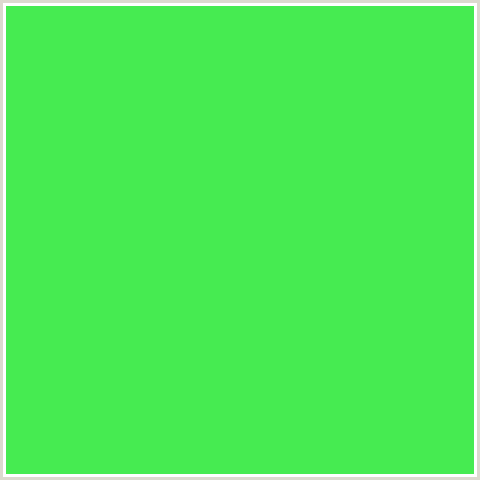 46EB51 Hex Color Image (GREEN)