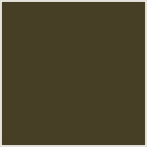 473E26 Hex Color Image (LISBON BROWN, YELLOW ORANGE)