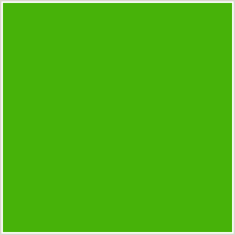 47B209 Hex Color Image (CHRISTI, GREEN)