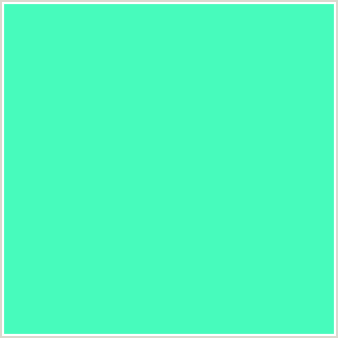 47FBBC Hex Color Image (AQUAMARINE, GREEN BLUE)