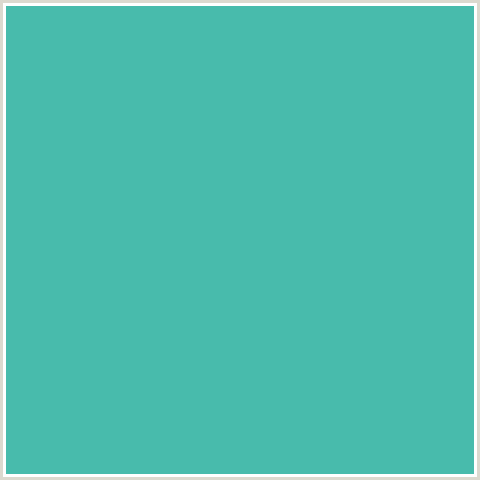 48BBAC Hex Color Image (BLUE GREEN, PUERTO RICO)