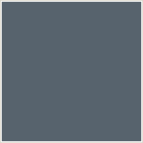 57636D Hex Color Image (BLUE, SHUTTLE GRAY)