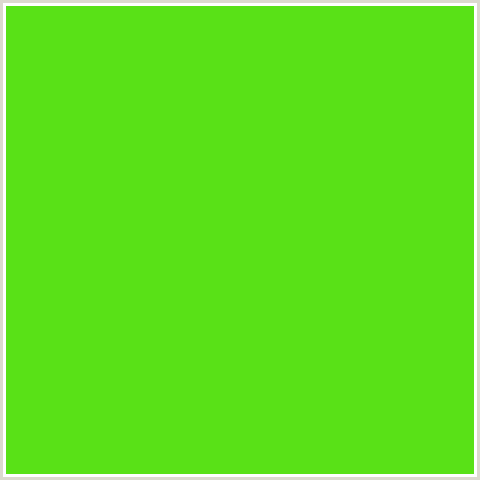 59E117 Hex Color Image (GREEN, LIMA)