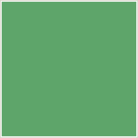 5EA56A Hex Color Image (AQUA FOREST, GREEN)