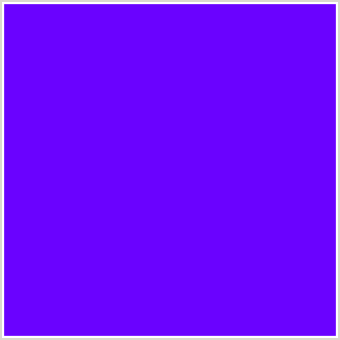 6A02FF Hex Color Image (BLUE VIOLET, ELECTRIC VIOLET)