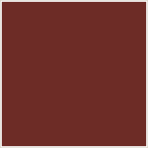 6D2C26 Hex Color Image (IRISH COFFEE, RED)