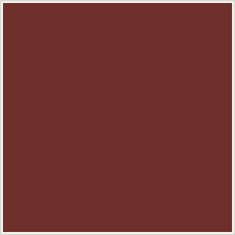 6E302B Hex Color Image (RED, SPICE)