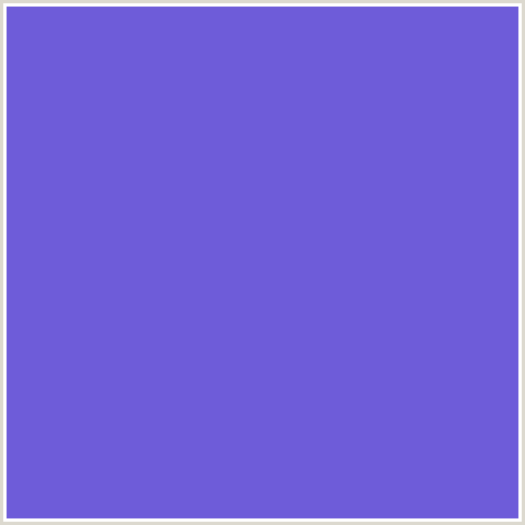 6E5CD9 Hex Color Image (BLUE, MEDIUM PURPLE)