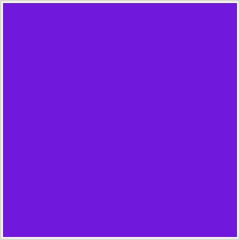 7018DC Hex Color Image (BLUE VIOLET, PURPLE HEART)