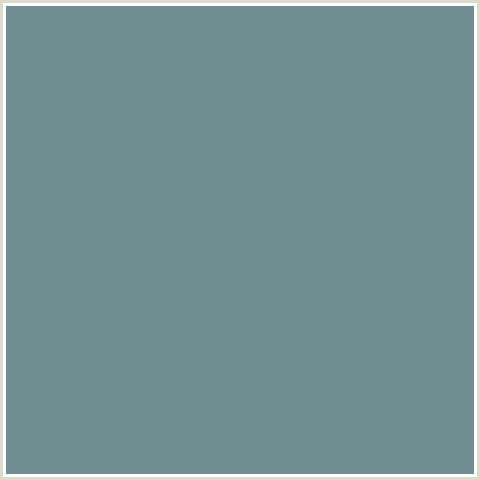 708D91 Hex Color Image (JUNIPER, LIGHT BLUE)