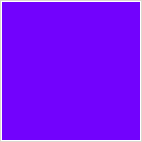 7202FD Hex Color Image (BLUE VIOLET, ELECTRIC VIOLET)