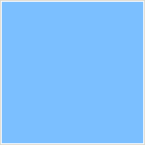 7BBFFF Hex Color Image (BLUE, MALIBU)