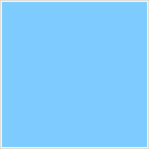 7ECCFF Hex Color Image (BLUE, MALIBU)