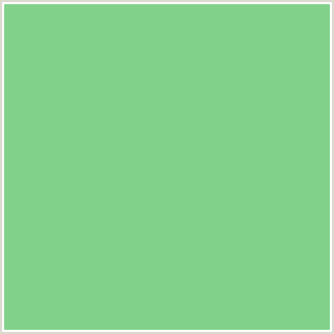 82D189 Hex Color Image (DE YORK, GREEN)