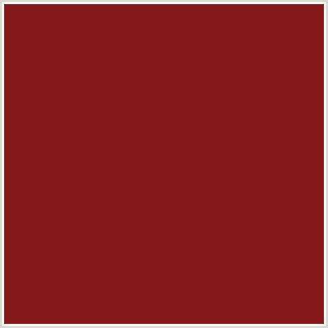 841818 Hex Color Image (FALU RED, RED)