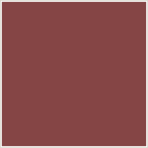 854545 Hex Color Image (COPPER RUST, CRIMSON, MAROON, RED)