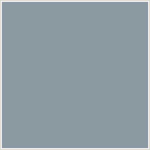 8999A1 Hex Color Image (BLUE, REGENT GRAY)