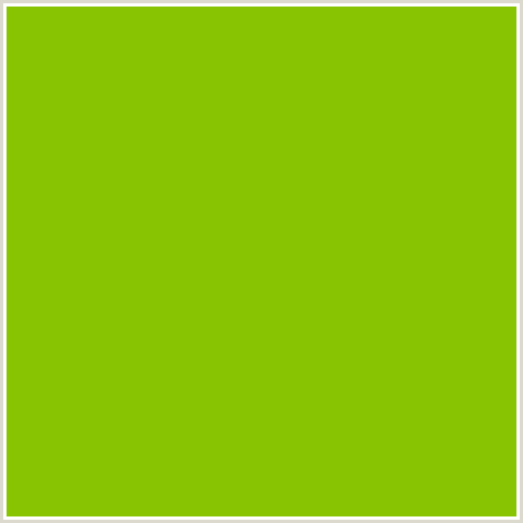 89C402 Hex Color Image (GREEN YELLOW, PISTACHIO)