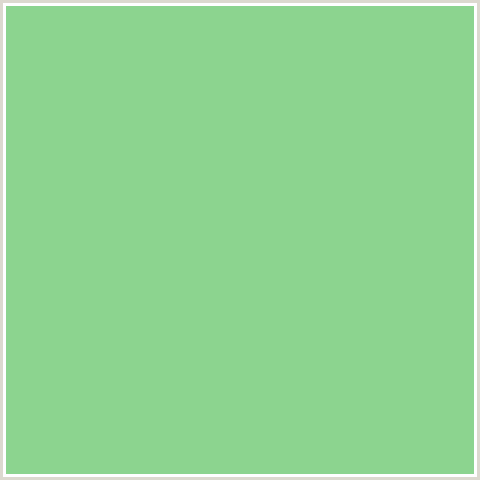 8CD48F Hex Color Image (FEIJOA, GREEN)