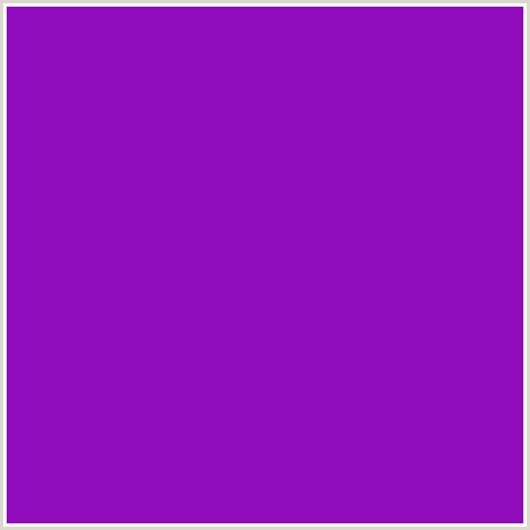 8F0DBA Hex Color Image (PURPLE, VIOLET)