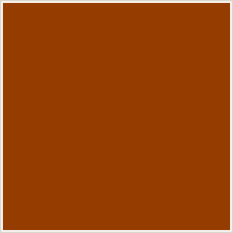 953C00 Hex Color Image (BROWN, ORANGE RED)