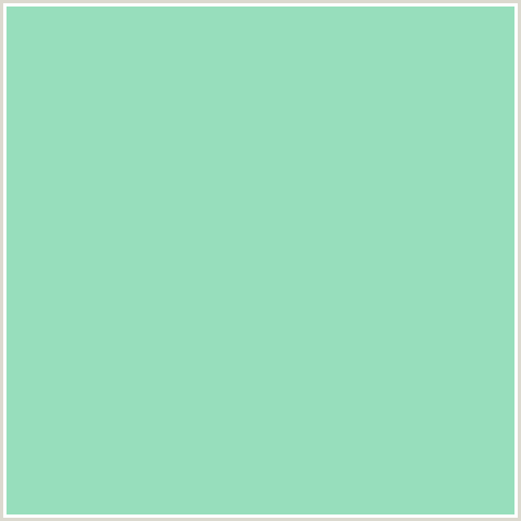 97DEBC Hex Color Image (ALGAE GREEN, GREEN BLUE)